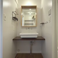 福岡市早良区高取の賃貸物件/オリジナルの洗面所