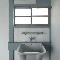 福岡市中央区桜坂の売買物件/アトリエ部分にはちょっとした水道も。