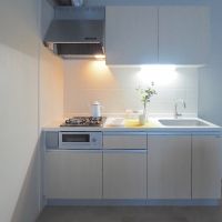 福岡市南区高宮の賃貸物件/LDKが広く使える壁付けキッチン。