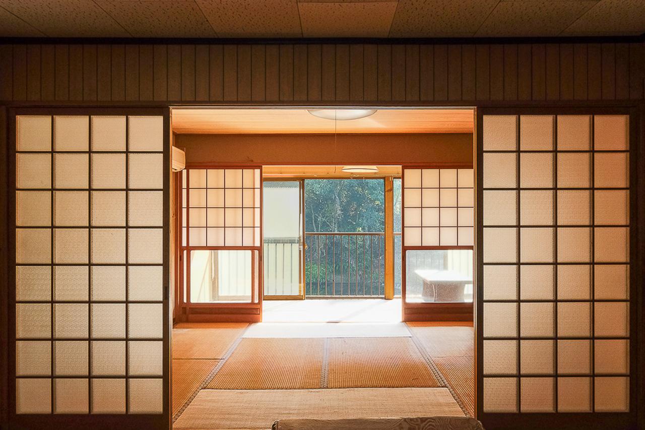 八女市黒木町黒木字上黒木の売買物件/室内は奥へと細長く続く、鰻の寝床のつくり