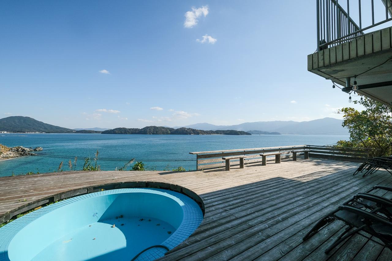 糸島市志摩芥屋の売買物件/ここが自慢のテラスです。