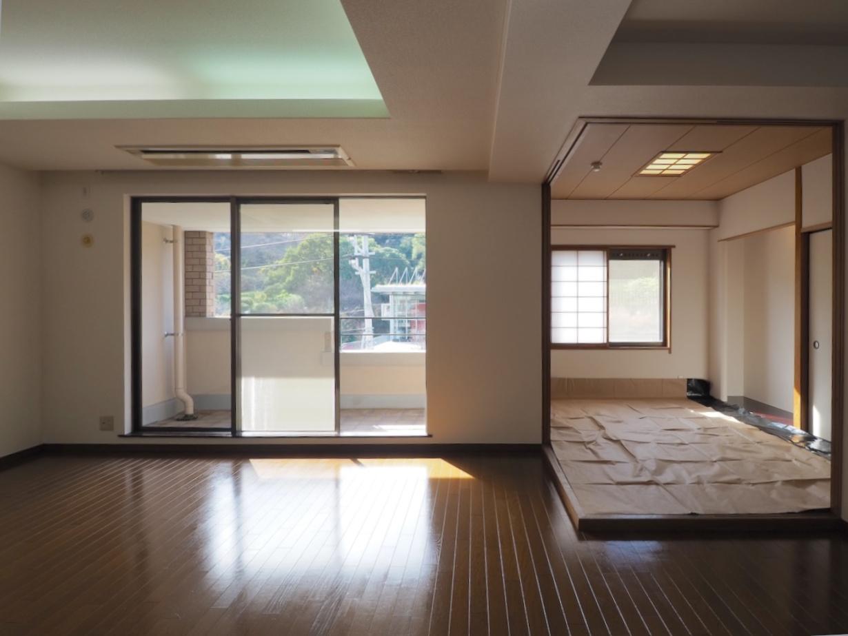 福岡市中央区平尾浄水町の賃貸物件/3階の100平米越えの大きい区画。