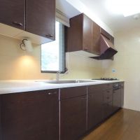 福岡市中央区平尾浄水町の賃貸物件/広いキッチン。