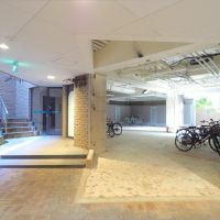 福岡市中央区平尾浄水町の賃貸物件/駐輪場。