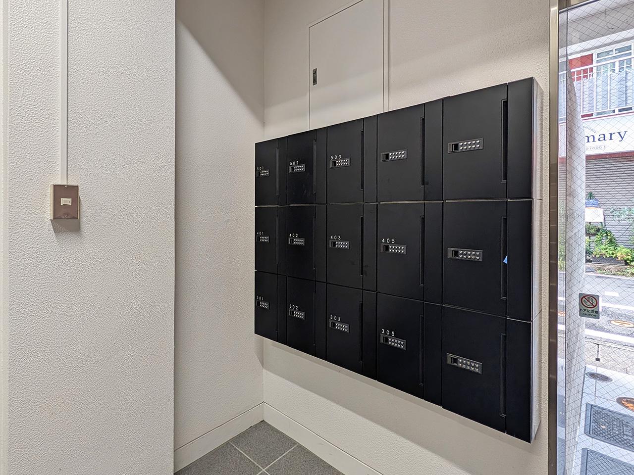 福岡市南区向野の賃貸物件/メールボックス。