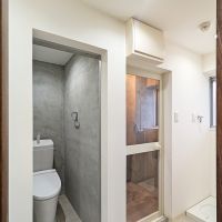 福岡市南区向野の賃貸物件/洗面周りは1つのスペースに。