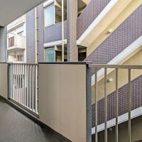 福岡市南区向野の賃貸物件/こちらのバルコニーは一般的な広さ。