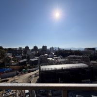 福岡市中央区六本松の賃貸物件/バルコニーからの景色。ここはどこ？