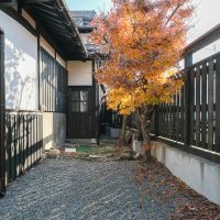 うきは市吉井町の賃貸物件/こちらから裏庭にまわります。