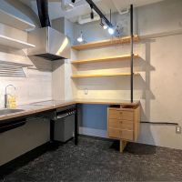 福岡市中央区警固の賃貸物件/L字型のキッチン。