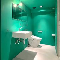 福岡市中央区警固の賃貸物件/こちらの壁は現在、薄い水色に変更されています。