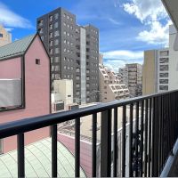 福岡市中央区警固の賃貸物件/バルコニーはこんな景色。