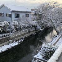 福岡県柳川市新町の賃貸物件/雪が降るとこんな素敵な景色に。