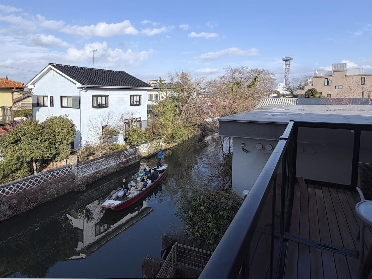 福岡県柳川市新町の賃貸物件/ふと見下ろせば川下り。