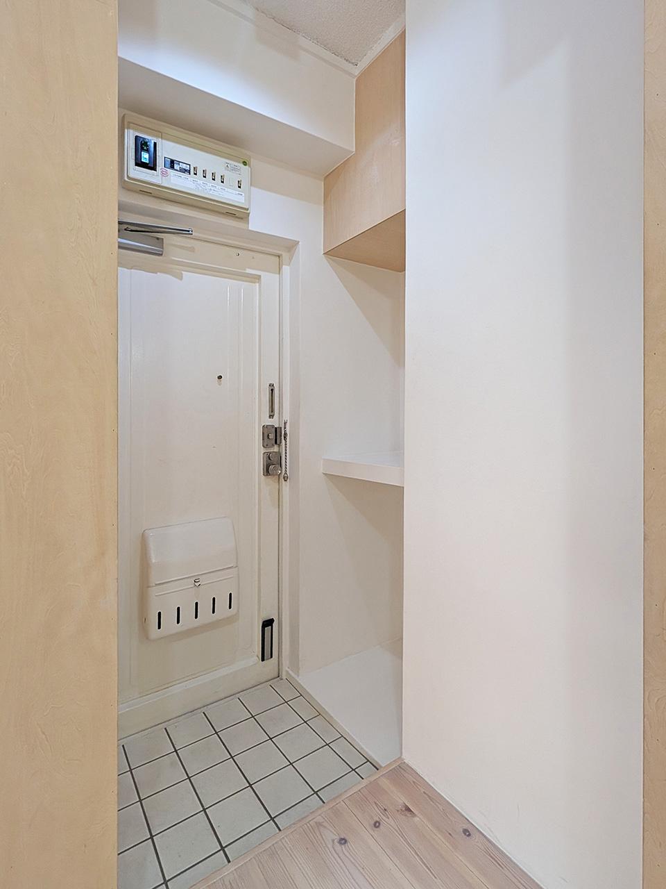 福岡市中央区清川の賃貸物件/玄関。