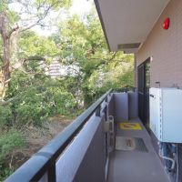 福岡市中央区赤坂の売買物件/バルコニはこんな感じ。