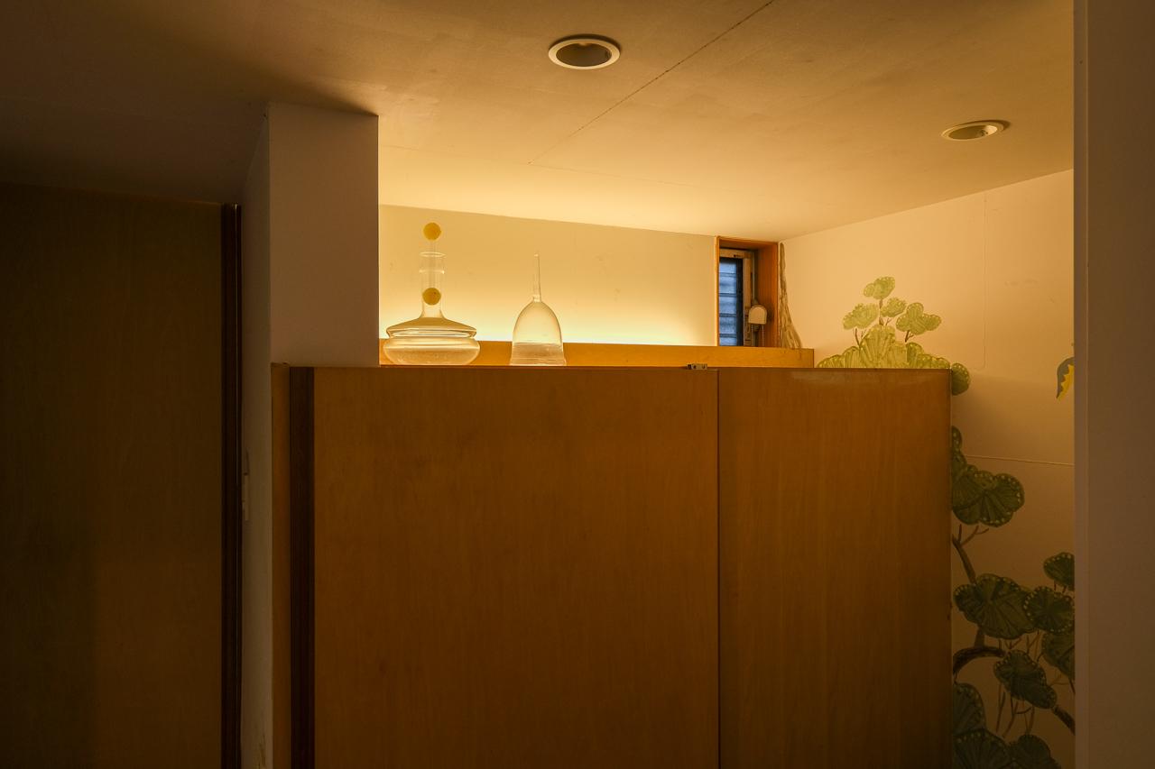 大分県日田市大字田島の売買物件/トイレの上も空間をわざと開けて、柔らかな光を。