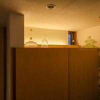 大分県日田市大字田島の売買物件/トイレの上も空間をわざと開けて、柔らかな光を。