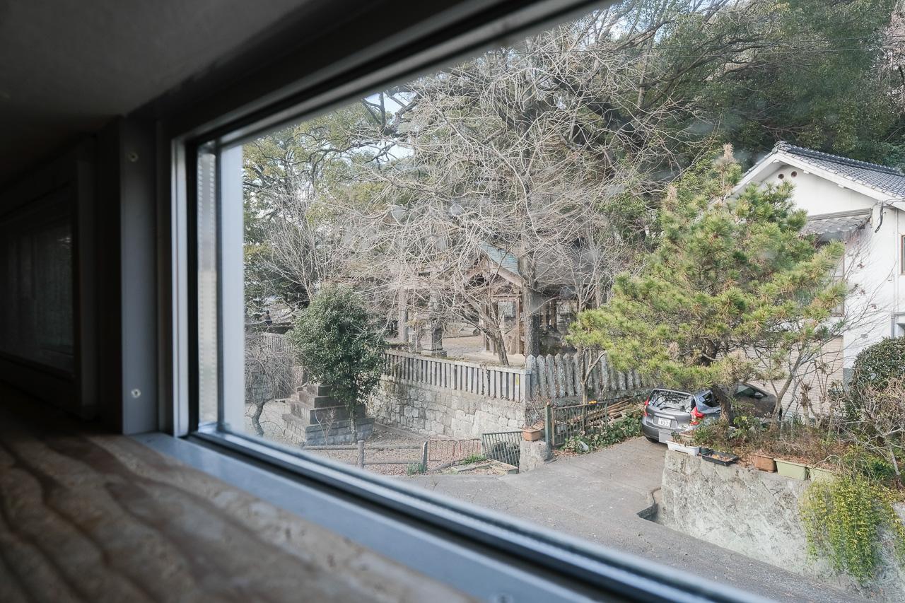 大分県日田市大字田島の売買物件/階段を登るとこんな景色がみえました。