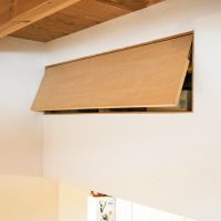 大分県日田市大字田島の売買物件/ここはパブリックスペースとつながっていて、ドアが閉まっていてもそれぞれの気配が感じられるように。