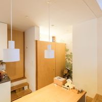 大分県日田市大字田島の売買物件/右奥に見えるのがトイレ。