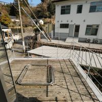 大分県日田市大字田島の売買物件/和室の横はバルコニー。