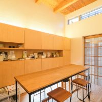 大分県日田市大字田島の売買物件/来客を迎えるパブリックスペースとして使用。