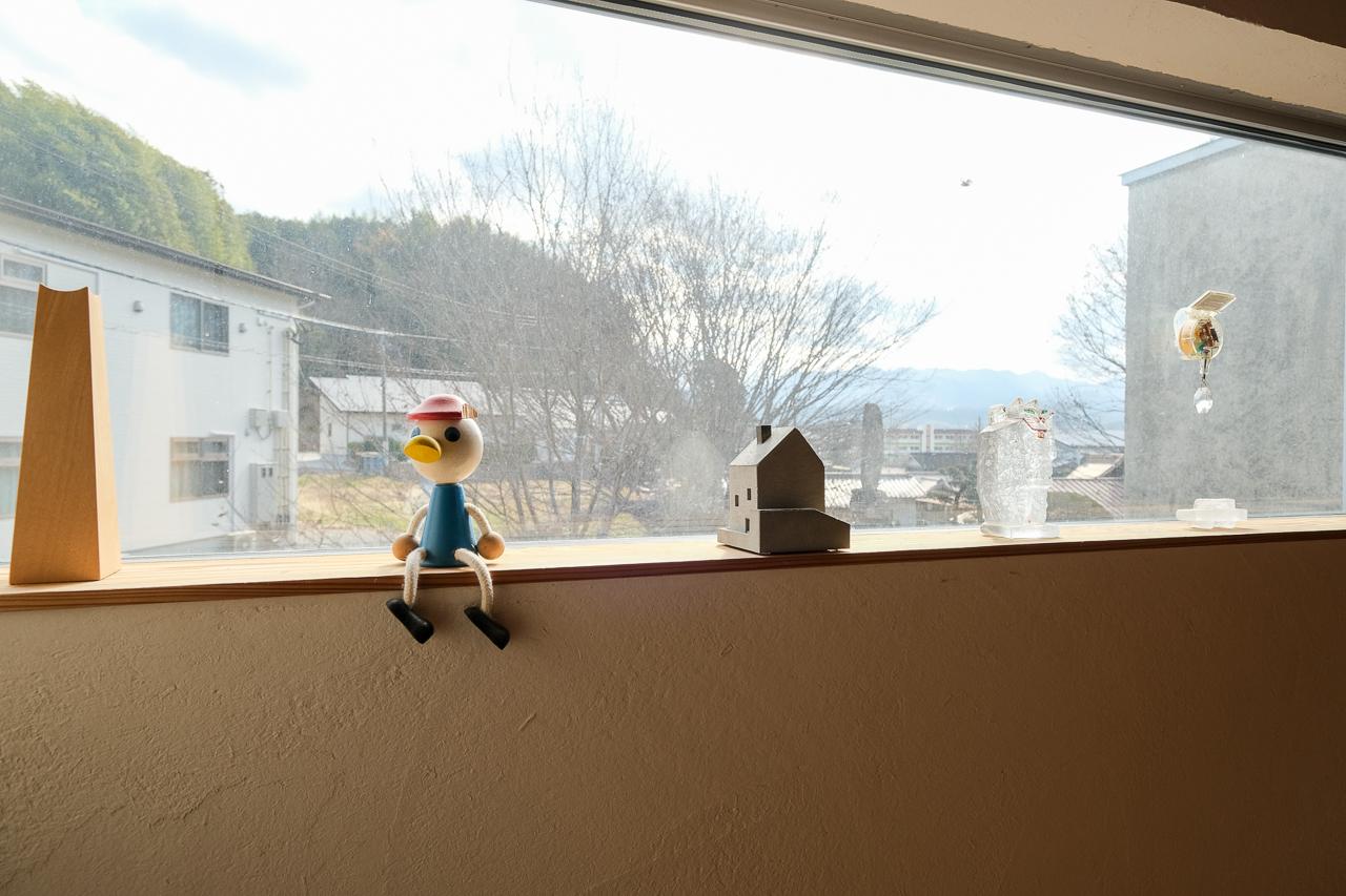 大分県日田市大字田島の売買物件/和室の窓から。