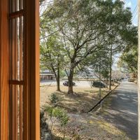 大分県日田市大字田島の売買物件/玄関を開けると、この抜け感。