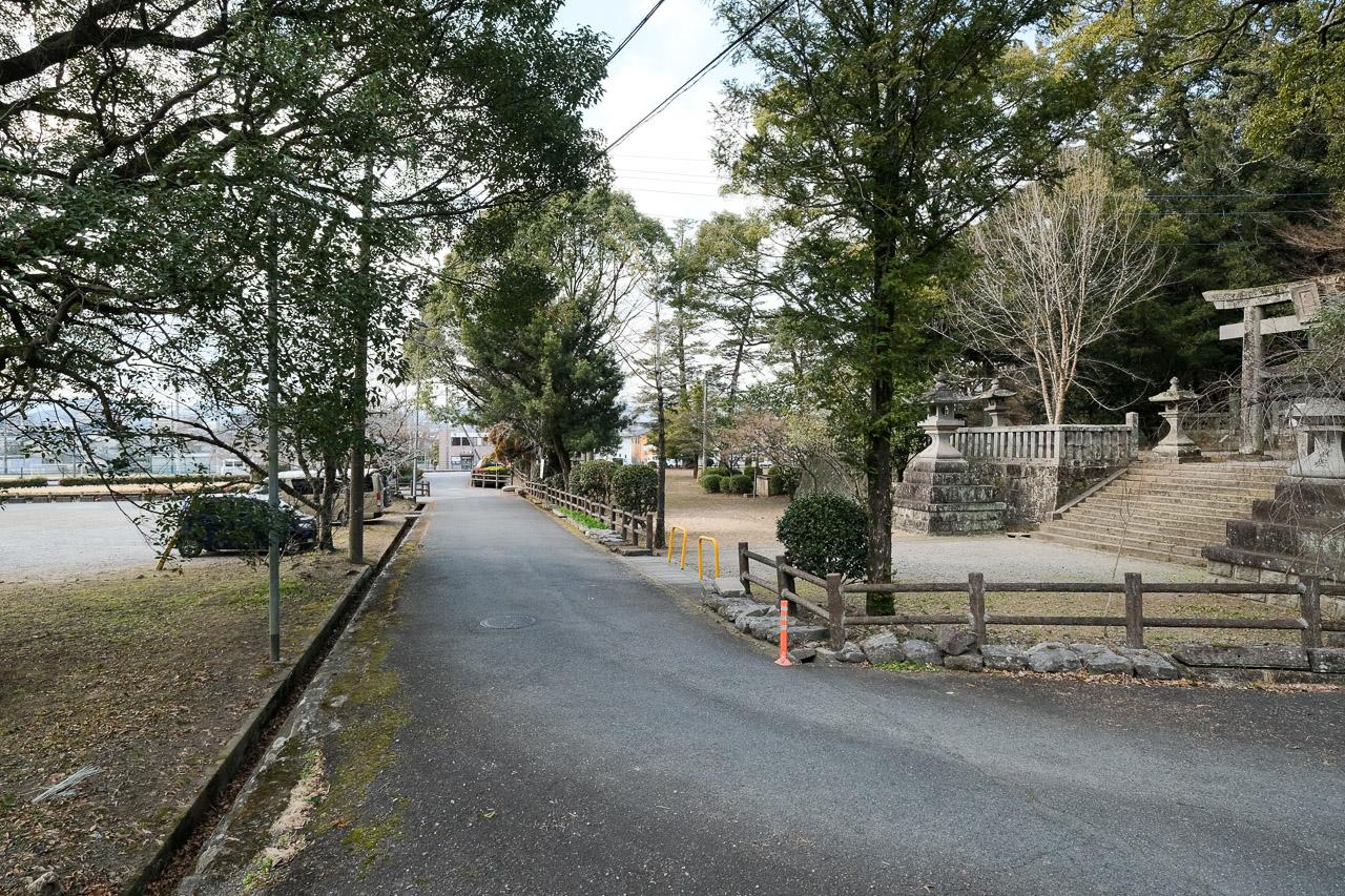 大分県日田市大字田島の売買物件/家の目の前はこんな感じ。