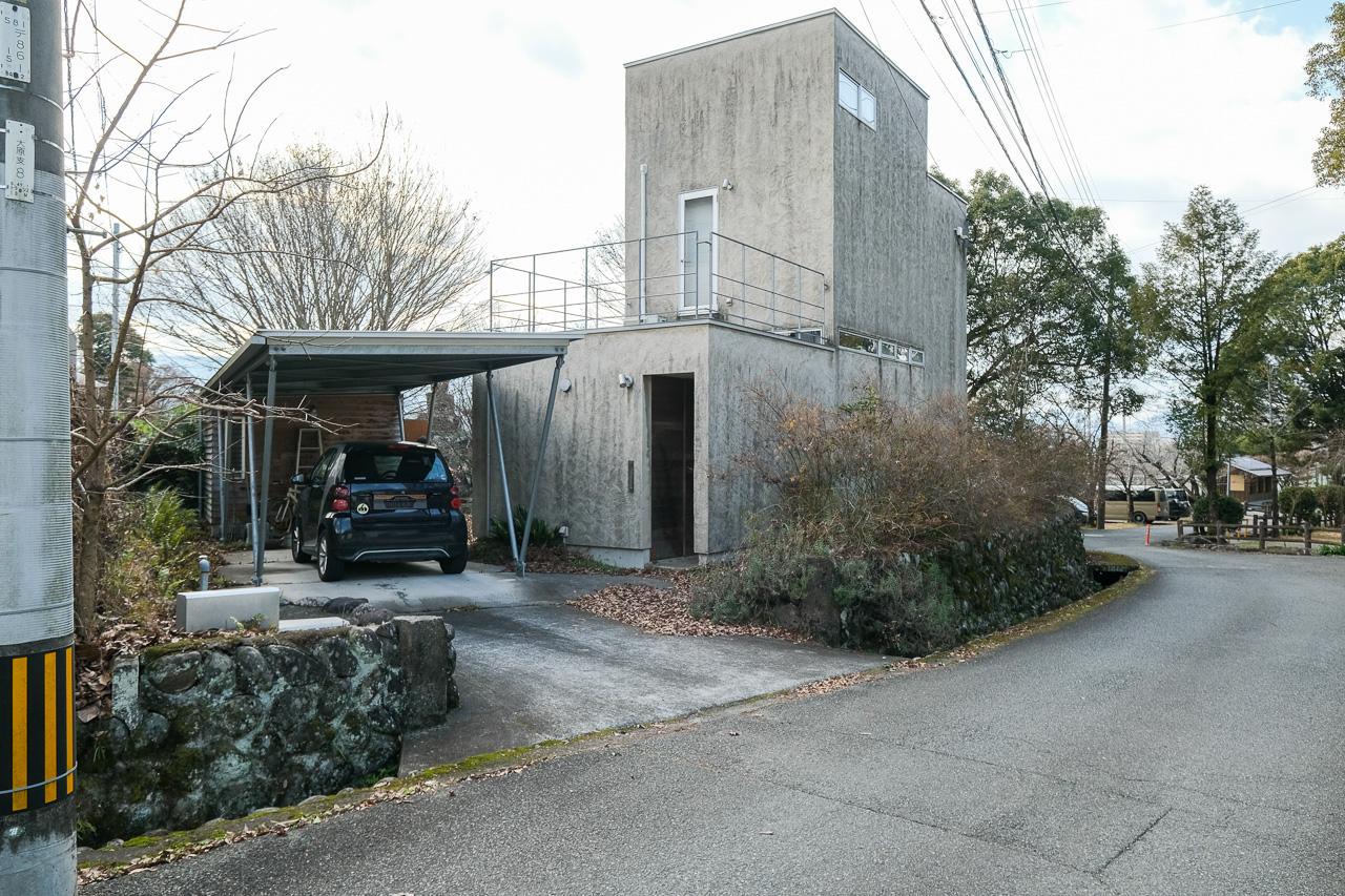 大分県日田市大字田島の売買物件/こちらは外観の裏側。