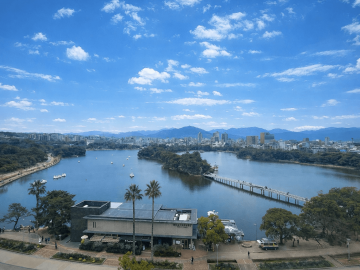 福岡市中央区大濠公園 の賃貸物件/パノラマビューを特等席で。