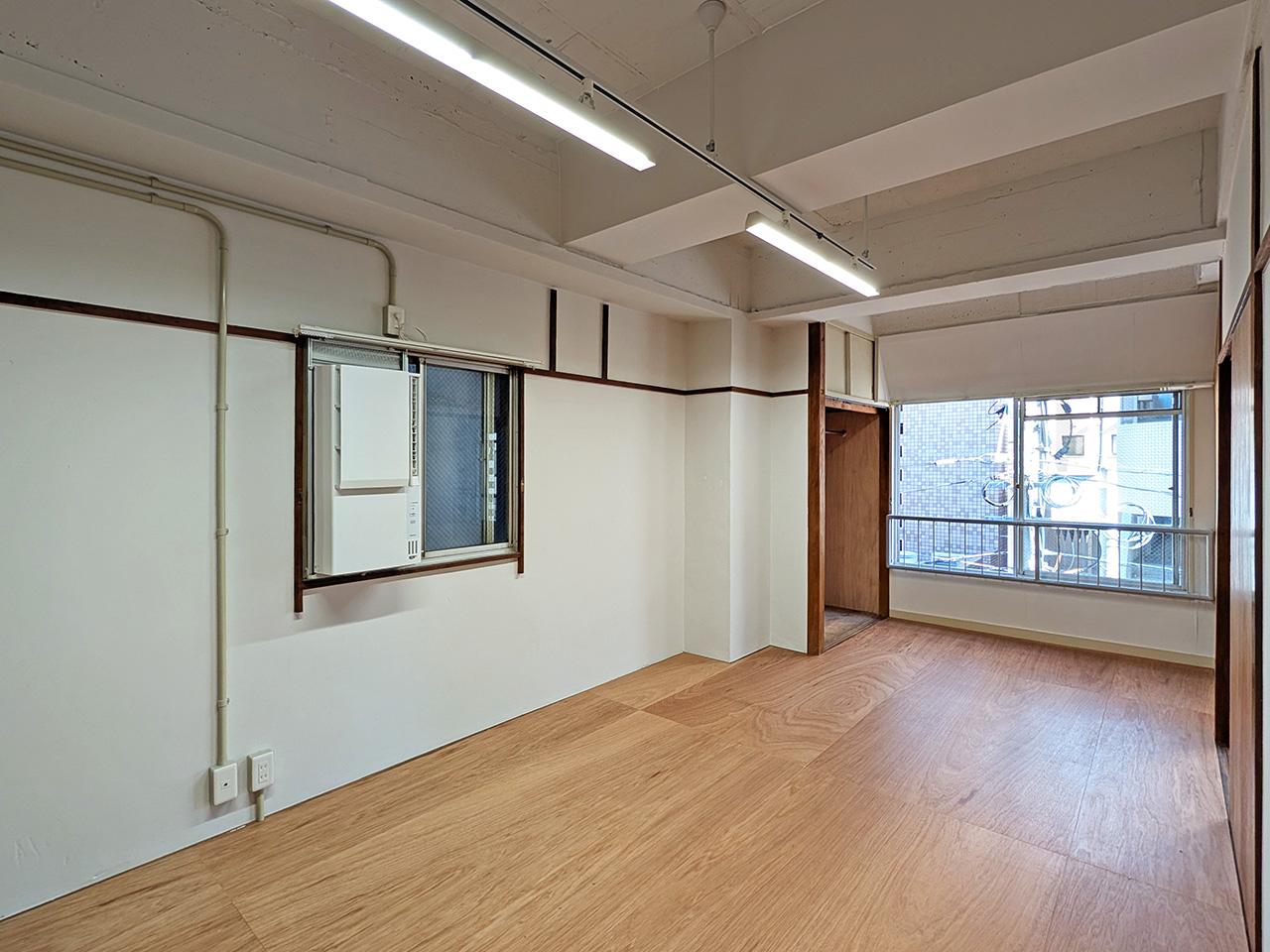 福岡市中央区高砂の賃貸物件/落ち着いた雰囲気の木質のお部屋。