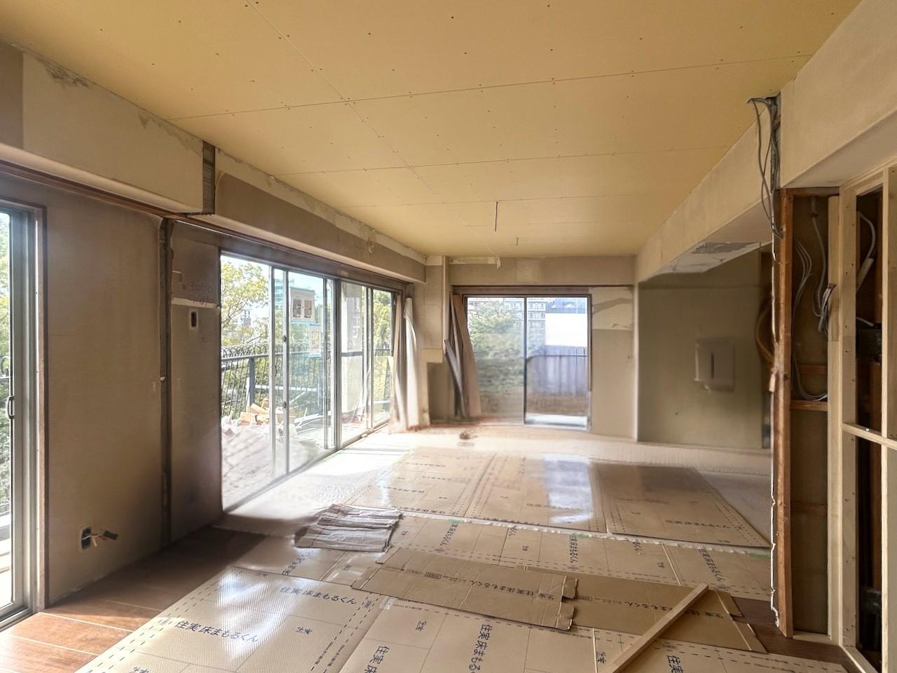 福岡市中央区大濠公園の賃貸物件/室内は現在工事中。このスケール感、伝わりますでしょうか！