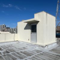 福岡市早良区城西の賃貸物件/居住者限定で、屋上スペースに行くこともできます。