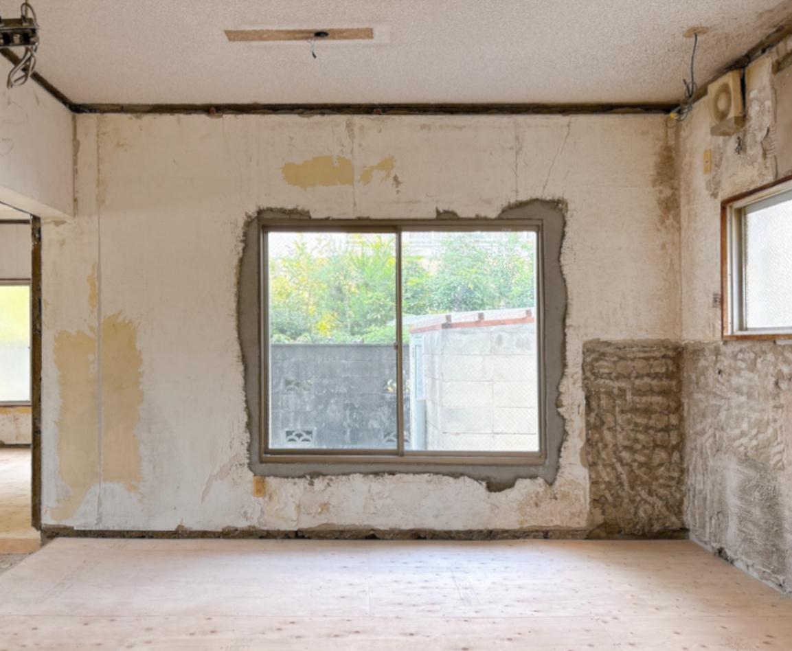 福岡市早良区城西の賃貸物件/解体後のスケルトン状態での募集となります。