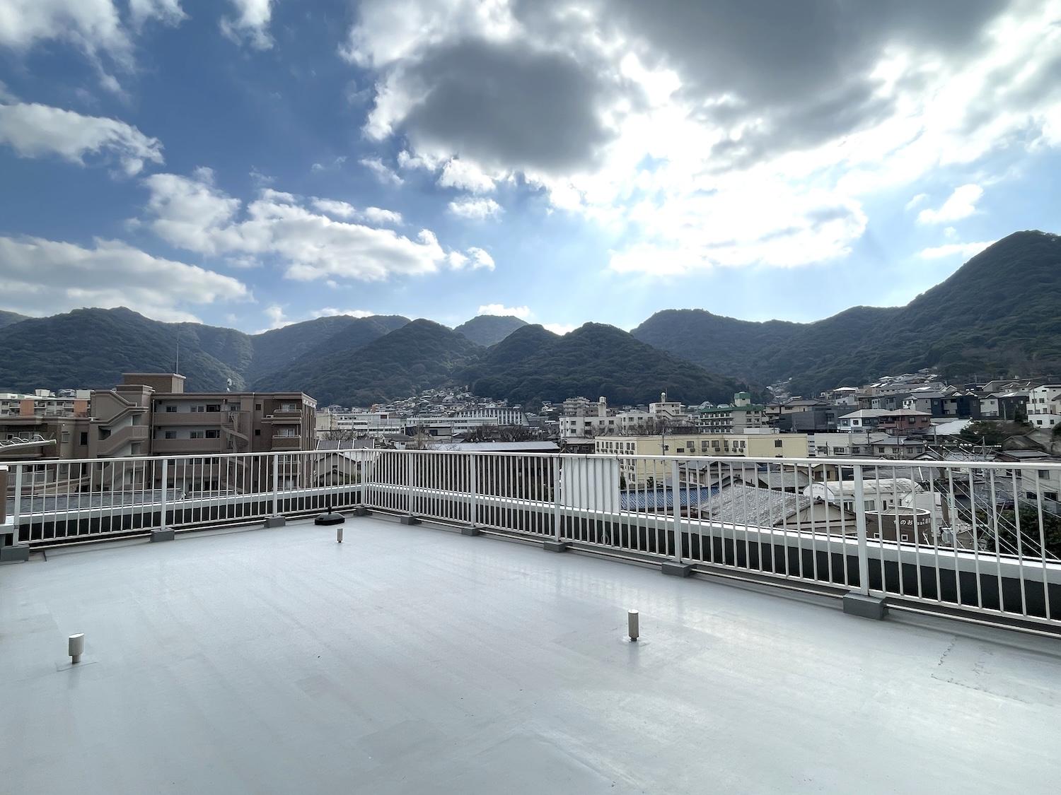 北九州市門司区藤松の賃貸物件/特大ルーフバルコニー！