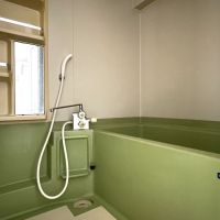 北九州市門司区藤松の賃貸物件/抹茶色のお風呂もかわいくないですか？