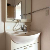 北九州市門司区東港町の賃貸物件/シャンプードレッサーの独立洗面台