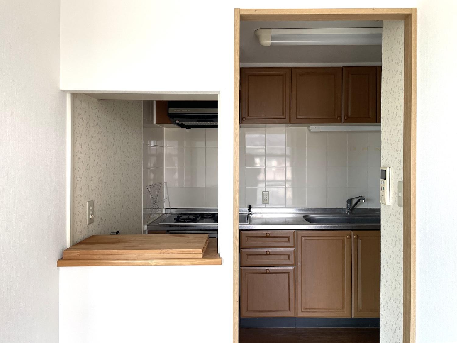 北九州市門司区東港町の賃貸物件/カウンター型キッチンです