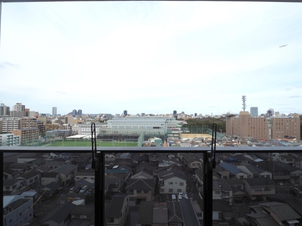 福岡市中央区六本松の賃貸物件/室内からの見晴らしも最高です。