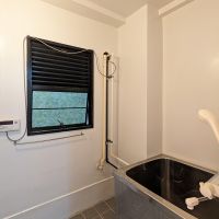 福岡市南区清水の賃貸物件/ステンレスのお風呂。