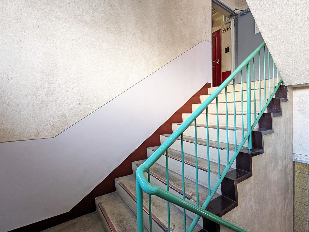 福岡市南区清水の賃貸物件/共用階段。