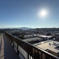 福岡市中央区平尾の賃貸物件/どこを見ても遠くが見えます。