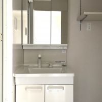 北九州市門司区西海岸の賃貸物件/お風呂場の横に独立洗面台