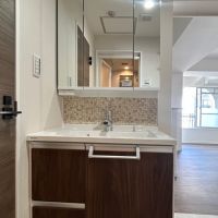 福岡市中央区浄水通の売買物件/洗面台。