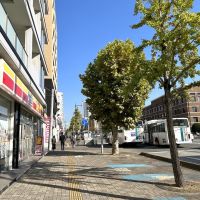 福岡市中央区荒戸の賃貸物件/マンションは大通りに面しています。