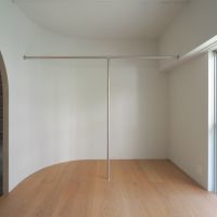 福岡市南区向野の売買物件/湾曲した壁がおもしろい。