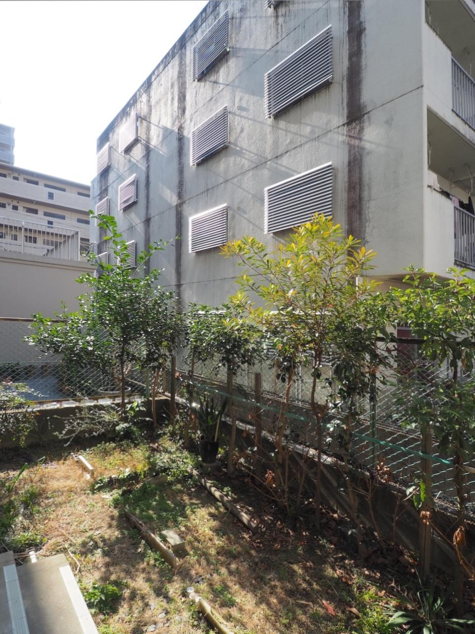 福岡市南区向野の売買物件/外からの視線はあります。どうせなら、自慢の庭を作ってしまいましょう。