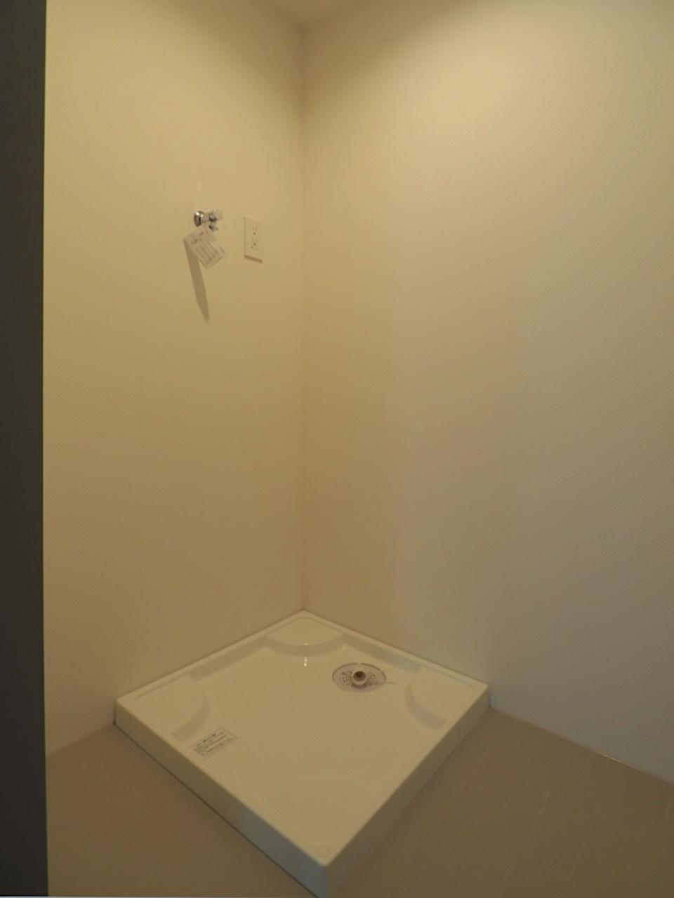 福岡市南区向野の売買物件/洗濯機置き場。